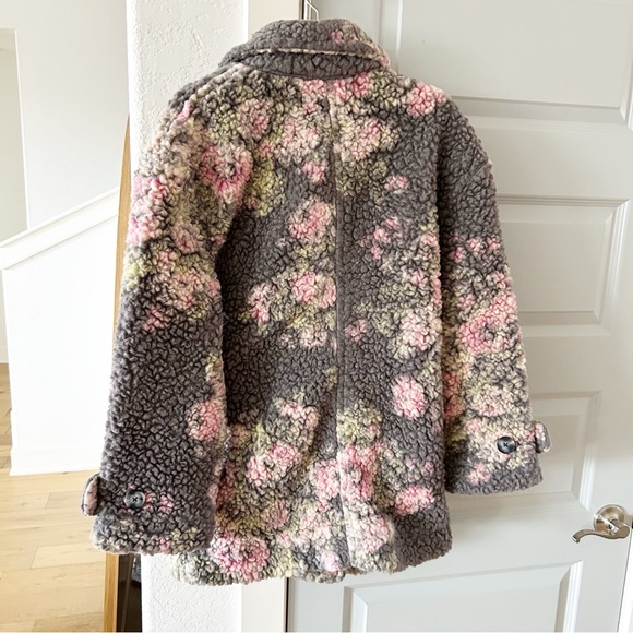NWT Free People Bali Sweet Attractions Floral Teddy Jacket - Picture 6 of 6